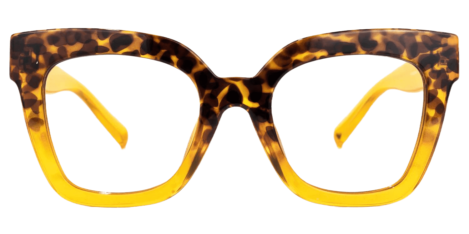 Seoul - Frame only - Tortoise shell fading into golden yellow